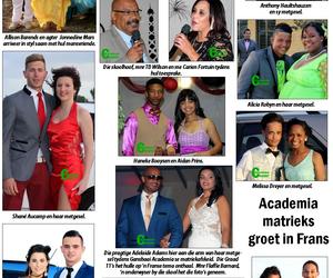 Academia matrieks groet in Frans