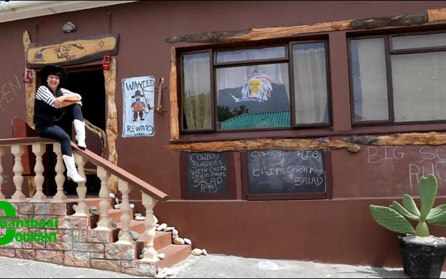 Nicky Olivier is die eienaar van Gansbaai se nuwe Wilde Weste restaurant in Kerkstraat.