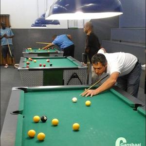 Pictured at the 2016 Better Together Games is Johan Venter who was crowned champion of the Pool Table event.