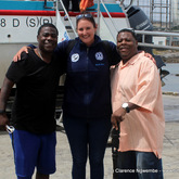 Look who joined the Slashfin crew!! Actor and comedian, Tracy Morgan and his brother 