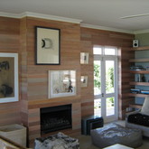 Interior wooden decor 
