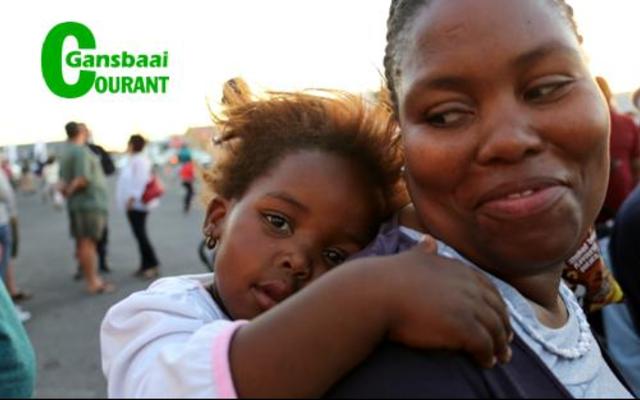 A bit camera shy, but very curios about all the ha-hoo thatâ€™s happening around her.  Photos taken by  the Gansbaai Courant are available to the public from R15 per post card.