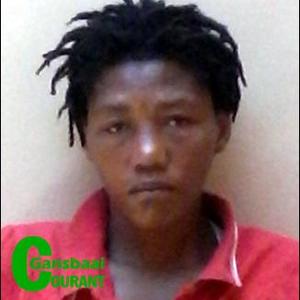 Angelina Louw (31) wat Woensdag, 7 Desember 2016 op â€˜n klag van moord in die Bredasdorphof verskyn het.