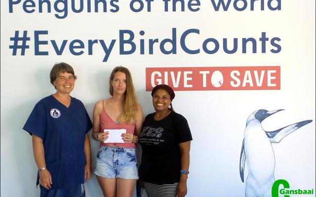 Kayleigh Hawkins, a returningÂ international marine volunteer, startedÂ  aÂ  GoFundMe fundraiser seven months ago to help African penguins in peril at the African Penguin and Seabird Sanctuary near Kleinbaai. Her goal was to raise Â£300 (approximately R5 000). Kayleigh is back in Gansbaai for six weeks having raised a total amount of Â£940 (R16 239) of which she is also donating an amount of R1 700 to theÂ Dyer Island Conservation Trust's DEEP programme.