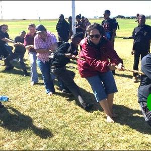 Toutrek so al steunende en kreunende was nog â€˜n item tydens Gansbaai Academia se inlywing van hul 2017 graad 8â€™s.