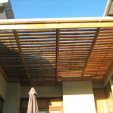 Wooden Patio Deck Roof