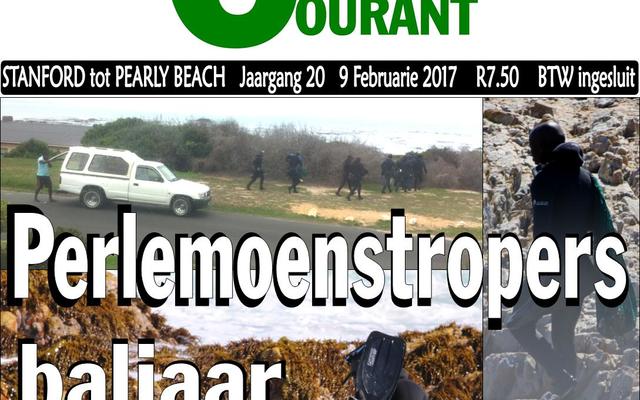 Perlemoenstropers het die afgelope week weer baljaar in die Overstrand se waters.Â  Inwoners trek hul kameras nader en maak oproepe na regeringskantore, maar sonder enige reaksie.Â  Selfs die betrokke registrasienommers van voertuie is beskikbaar, maarÂ  die perlemoenstropers oes voort. â€˜n Afvaardiging van die Wes-Kaapse regering was Woensdag, 8Â Februarie 2017 in Gansbaai vir â€˜n publieke vergadering, waartydens insette deur inwoners gelewer is.Â  Die eerste soortgelyke vergadering is in Saldanhabaai gehou. Na die derde vergadering in Kaapstad vandeesweek, sal â€˜n verslag voor die Wes-Kaapse Parlement gelÃª word.