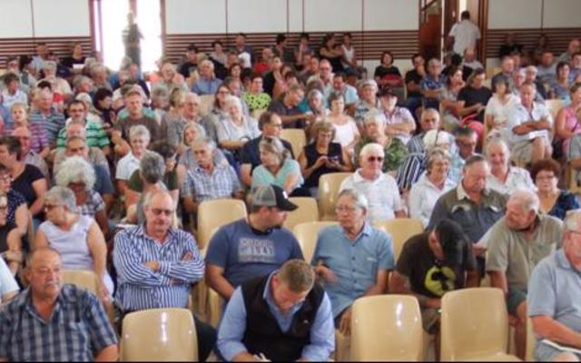 Die belangstelling in â€˜n buurtwag vir Groter Gansbaai in samewerking met AfriForum, het hooggeloop. Sowat 200 belangstellendes het Saterdag, 18 Februarie 2017 die Pretoriussaal volgepak om na Thomas van Dalen, AfriForum se Wes-Kaapse koÃ¶rdineerder, te luister.