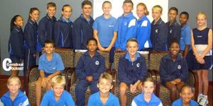 Nog â€˜n groep atlete wat aan die Overberg (Suid-Boland) Atletiek-byeenkoms Saterdag, 18 Februarie 2017 in Grabouw deelgeneem het: Baan Items â€“ voor van links:	JohandrÃ© Wessels, Gideon Scheepers, Ralph Smit, LandrÃ© Lourens en Joy Hans. Middel van links: AndrÃ© Geerdts, Hayward Valentine, Gavin Middleton en Jaydene Pieterse. Agter van links: GenÃ© Cornelius, Megan Kruger, NieldrÃ© Groenewald, Monique Hugo, Charl Eksteen, Kyra van Niekerk, Veno van Vuuren, Nadia Pieterse, AJ Bosch, Tristan Tayob, Leighton October en BlanchÃ© Steynberg.