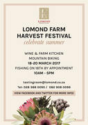 Lomond Wine Estate Harvest Festival