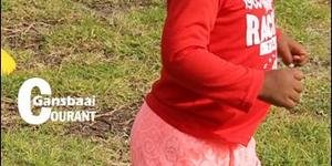 Om met ma se groot skoene resies te hardloop is glad nie so eenvoudig nie.  Gerencia Jacobs het dit met grasie reggekry.  