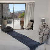 Double bed room en-suite leads out onto patio