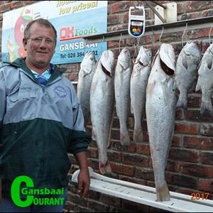 Denton Bauermeister het breÃ«bors die eerste plek verower.