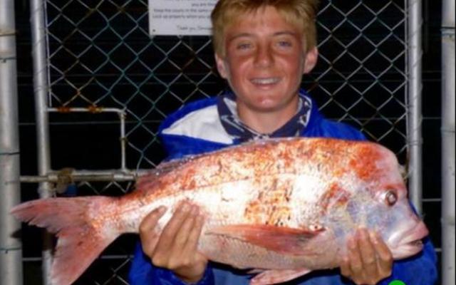 Christoff Dahl het 'n rooi stompneus van 3.84 kg in katrol.