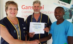 Lions ondersteun jong atleet