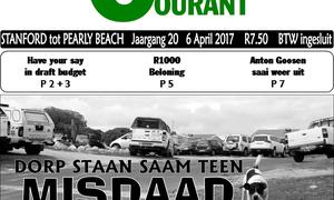 Dorp staan saam teen misdaad