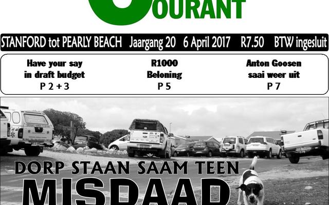 Met misdaad wat aan die toeneem is, word elke vorm van misdaadvoorkoming belangrik.Â  Hierdie klein hondjie was op sy pos toe ons fotograaf die groot getal motors Dinsdag voor die Family Church afgeneem het, waar lede van die Afri Forum buurtwag die eerste van â€˜n reeks opleidingsessies bygewoon het.Â  Inwoners en sakemanne van die Groter Gansbaai maak erns van die feit dat misdaad aan die toeneem is in die gebied.Â  Die opleiding handel oor hulle regte as buurtwaglede en wat van hulle verwag word.Â  â€˜n Opleidingsessie is Woensdag in Pearly Beach aangebied.Â  Enige navrae kan gerig word aan die sameroeper, Mark Collings.Â  Sy epos adres is mark@tls-sa.co.za.