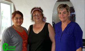 Reeds tuis in nuwe haarsalon