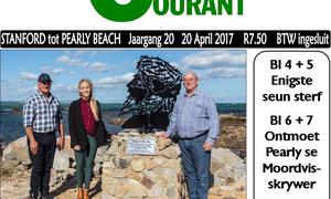 First artwork for Kleinbaai harbour