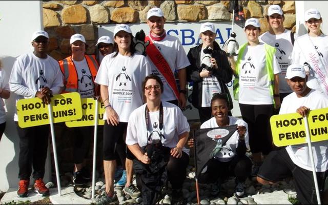 Die oomblik van waarheid het aangebreek. â€˜n Laaste foto van die amptelike stappers vir die â€œPenguin Promises Waddle for a Weekâ€, voordat die 120 kilometer oor â€˜n tydperk van 6 dae na Boulders Beach by Simonstad aangepak is.