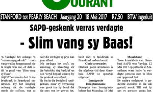 SAPD-geskenk verras verdagte - Slim vang sy Baas!