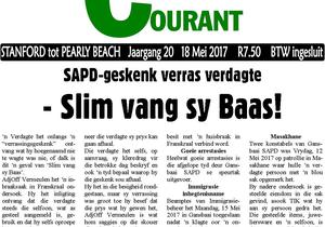 SAPD-geskenk verras verdagte - Slim vang sy Baas!