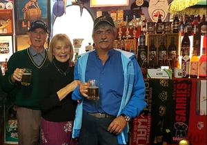 A huge treat for privileged guests at Pearly's private rugby museum