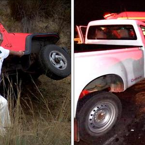 Die veiligheid van die R43-roete vanaf Hermanus tot by Die Damme word vandeesweek onder die soeklig geplaas, na twee botsings wat die afgelope naweek plaasgevind het. Links bo is die voertuig van Tommie van Niekerk wat by die Stanford-kruising in â€˜n botsing met â€˜n BMW betrokke was. Regs bo is twee van die drie voertuie wat ook op die R43 by die Stanfordsbaai/De Kelders afrit betrokke was. 