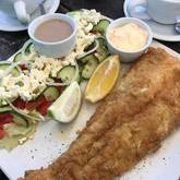 Boathouse Gansbaai Fish (Hake) & Salad