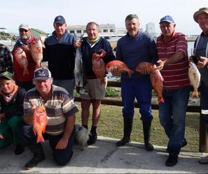 Rooi vis en snoek byt al te lekker