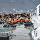 On their way out to sea