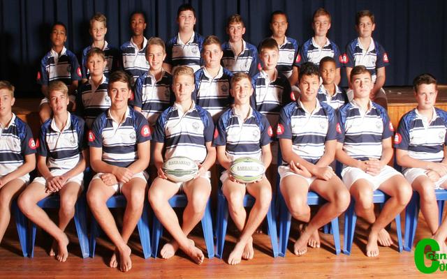 Laerskool Gansbaai se o/13 rugbyspan is agter van links:  Ethan Dickson, John Dunn, Jason Snoegella, Karel Liebenberg, Dantel Mans, Dâ€™Andre Warren, Christof Dahl en Janiel Klotz.  Middel:  Divan Ras, Gavin Middleton, Reynhardt Roux, Stephan Groenewald en Hayward Valentine.  Voor:  Daniel Hanekom, Mornay NortjÃ©, Charl Eksteen, George Groenewald, AJ Bosch, Hennque Lourens, Veno van Vuuren en Billy Brown.  Afwesig:  NieldrÃ© Groenewald en Hugo Carstens.