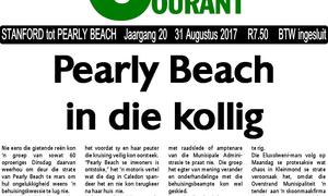 Pearly Beach in die kollig