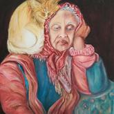 Gansbaai - Petro Shingalana - Woman with Cat - W600xH600