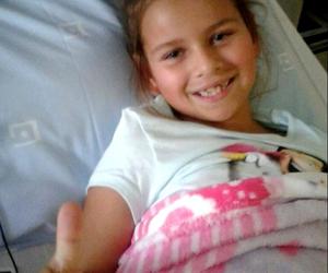 Moedige Carli wys 'duimpie op'