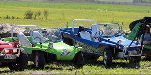 Van die 155 inskrywings vir die LSG/Murasie 4x4 Dag, was daar ten minste 4 deelnemers wat dit gewaag het om hulle 4x2 Beachbuggies in te skryf.  Lydia Schreuder het oorwinning gesmaak in die vroue-afdeling van die â€˜Mudrunâ€™ met haar Beachbuggy.