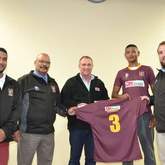 We sponsored Academia High Schoolâ€™s rugby jerseys.