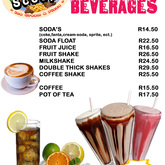 Beverage Menu Scoops