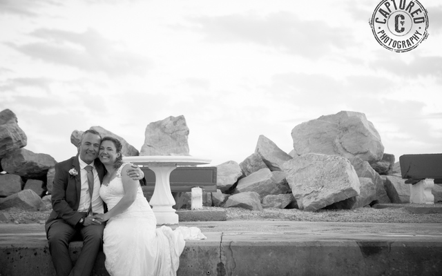 captured photography, wedding kleinbaai harbour, kleinbaai wedding, kleinbaai photographer