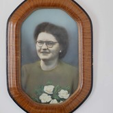 Elza's mother display in shop