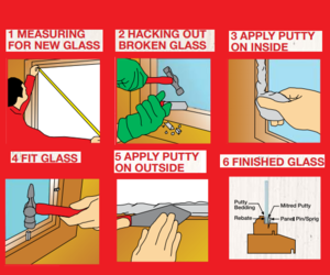 DIY: Glazing a Window