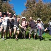 Happy hikers ready for the start of the day from Fynbos Retreat