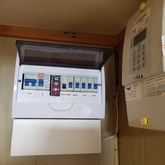 installed aircon with new  d/board