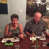 Enjoying delicious meals at Benguela