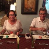 Enjoying delicious meals at Benguela