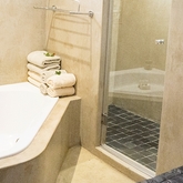 Family room / bathroom