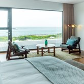 Luxury (ground floor) sea facing room with patio