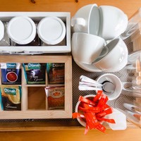 Assortment of coffee and tea