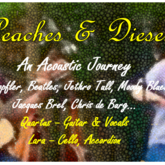 Peaches & Diesel - Acoustic guitar & cello duo @ Stanford Harvest 20 April for Twilight Tapas