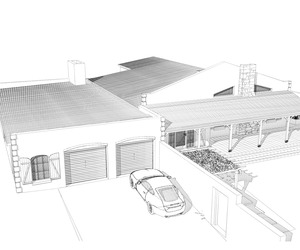 Some Architectural sketches for a client